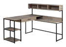 Computer Desk, Home Office, Corner, Storage Drawers, L Shape, Laptop, Contemporary & Modern - Furniture Home Direct