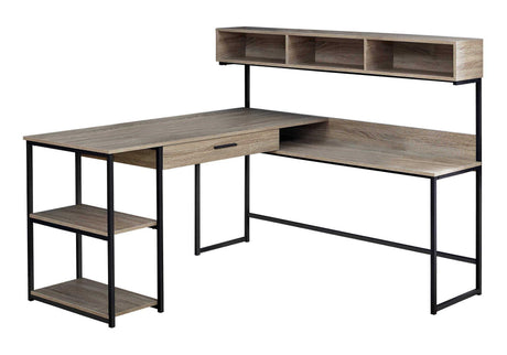 Computer Desk, Home Office, Corner, Storage Drawers, L Shape, Laptop, Contemporary & Modern - Furniture Home Direct