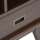 Draper - Mid Century Wide Bookcase And Storage Unit - Furniture Home Direct