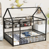 House Frame With Fence And Shelves - Furniture Home Direct