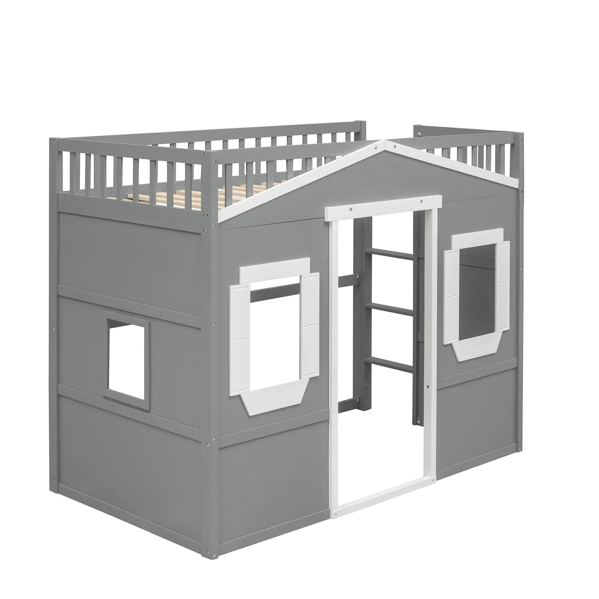 Elegant House Loft Bed With Ladder - Furniture Home Direct