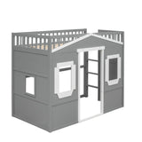 Elegant House Loft Bed With Ladder - Furniture Home Direct