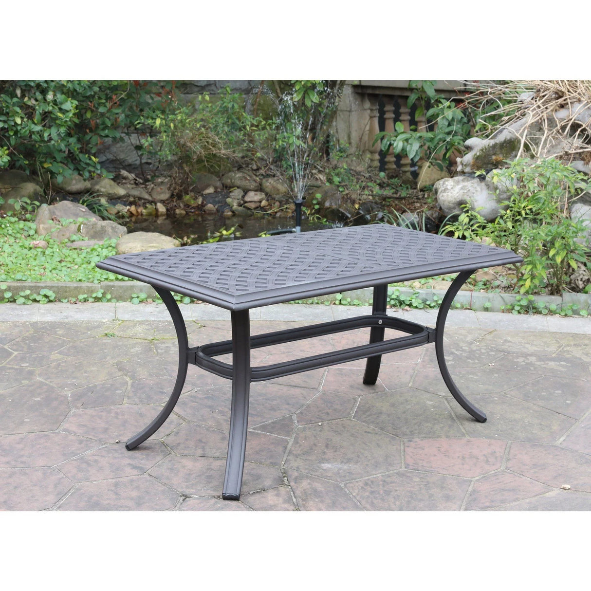Outdoor Coffee Table - Espresso Brown - Furniture Home Direct