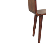 Minimalist Open Curved Nightstand - Furniture Home Direct