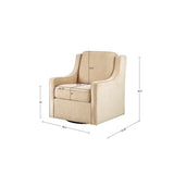 Swivel Chair With 360 Degree Rotation - Furniture Home Direct