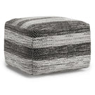 Clay - Square Pouf, Upholstered - Furniture Home Direct