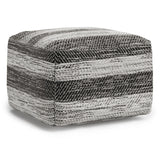 Clay - Square Pouf, Upholstered - Furniture Home Direct