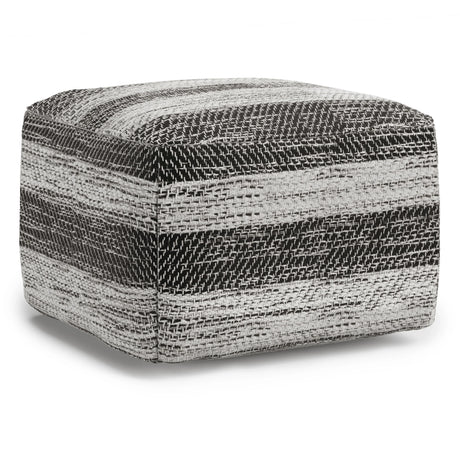 Clay - Square Pouf, Upholstered - Furniture Home Direct