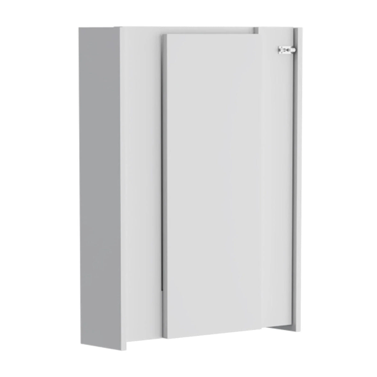 Wall Foldable Table With Multiple Shelves - White - Furniture Home Direct
