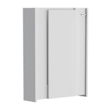 Wall Foldable Table With Multiple Shelves - White - Furniture Home Direct