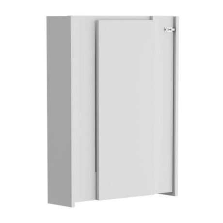 Wall Foldable Table With Multiple Shelves - White - Furniture Home Direct