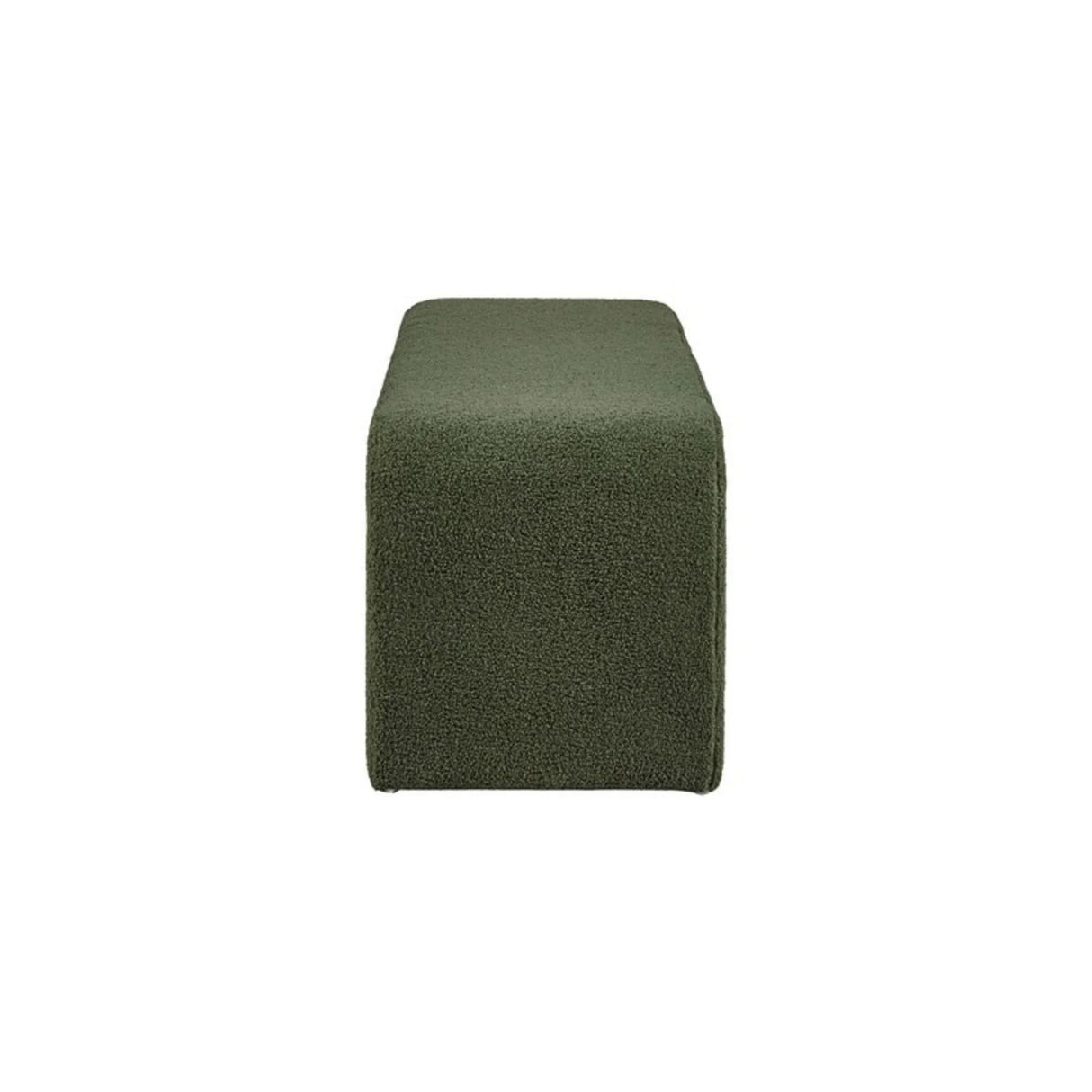 Modern Contemporary Boucle Waterfall Bench - Furniture Home Direct
