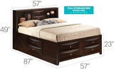 Marilla - Storage Bed With Bookcase Headboard - Furniture Home Direct