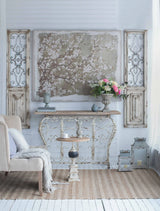 Large Cherry Blossom Canvas Art Print, Home Decor Accent Piece - Gray / White Matte - Furniture Home Direct