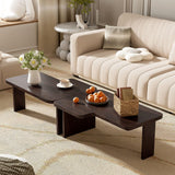 Modern Minimalist Coffee Table Set With Splicing Design - Furniture Home Direct