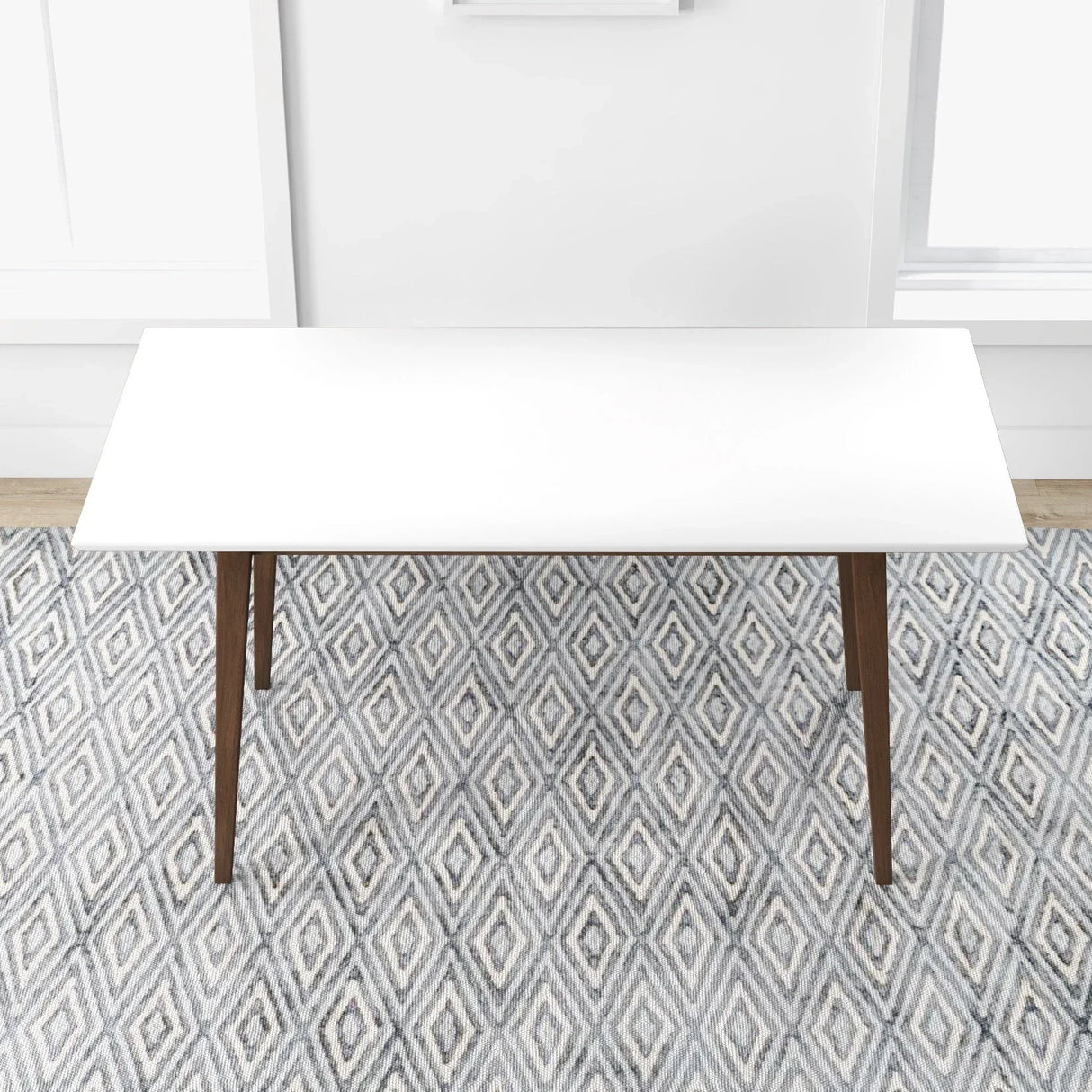 Mary - Modern Style Rectangular Dining Kitchen Table - Furniture Home Direct