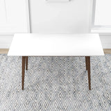 Mary - Modern Style Rectangular Dining Kitchen Table - Furniture Home Direct