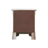 Verona - Accent Nightstand - Silver Champagne - Furniture Home Direct