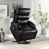 Cozy Electric Power Lift Recliner Chair Sofa For Elderly With Vibration Massage And Lumbar Heat - Furniture Home Direct
