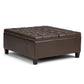 Harrison - Upholstered Coffee Table Storage Ottoman - Furniture Home Direct