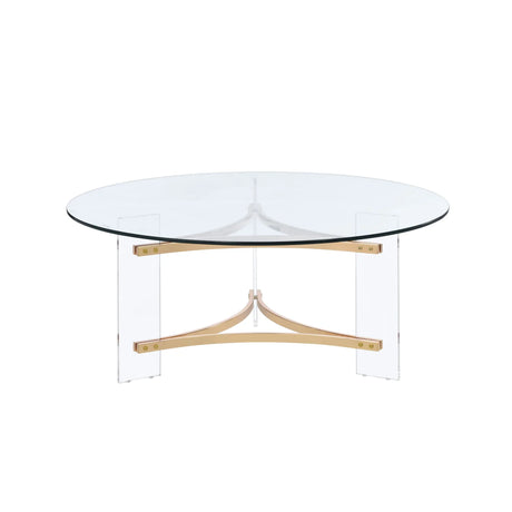 Sosi - Coffee Table - Gold - Furniture Home Direct