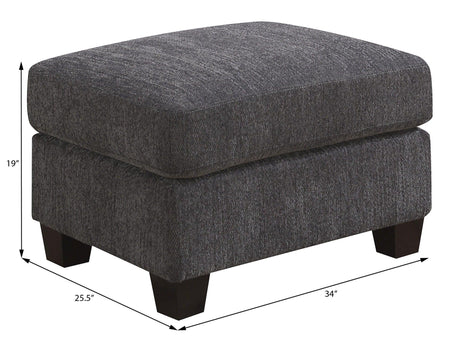 Siena - Ottoman - Gray - Furniture Home Direct