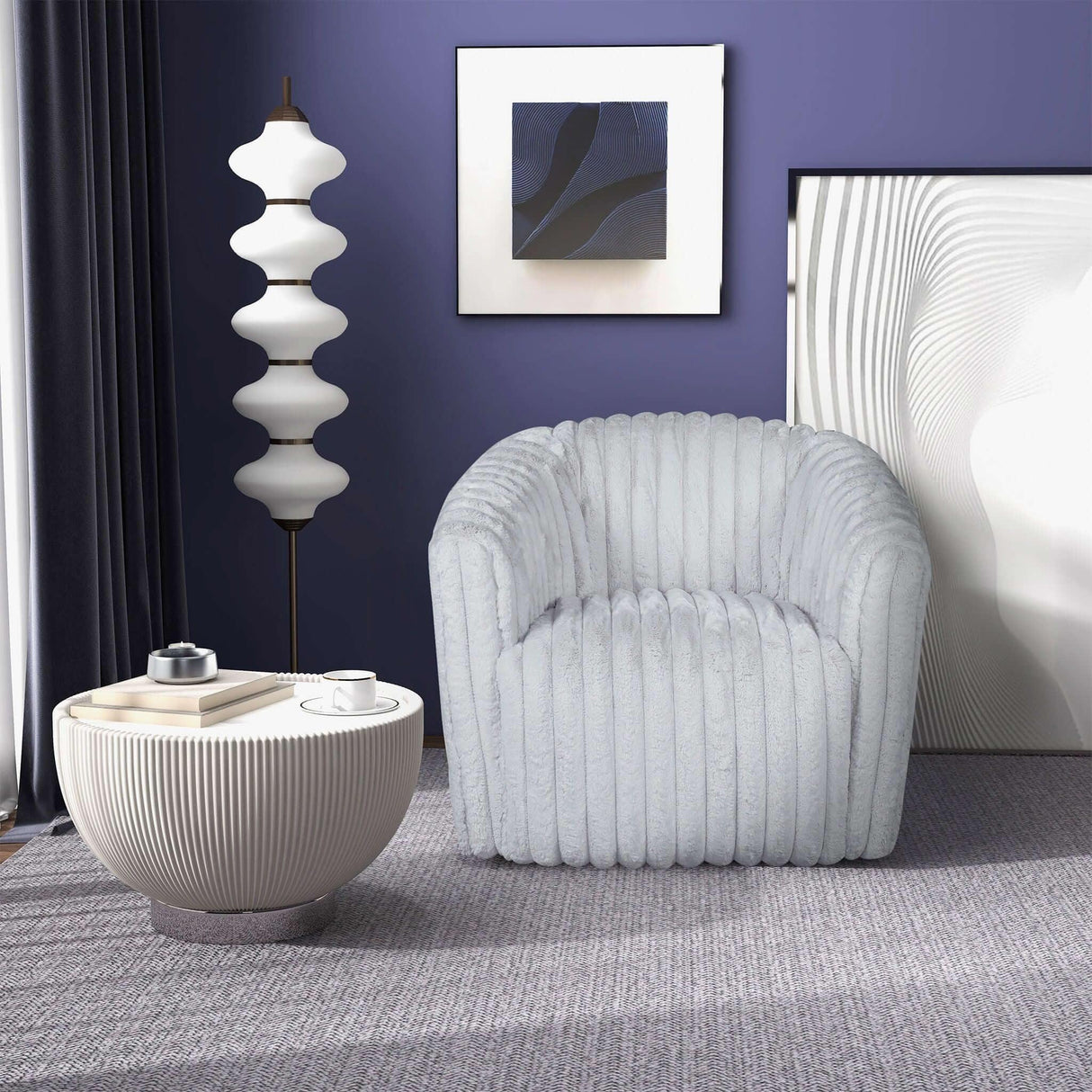 Mira - Modern Comfort Swivel Chair - Furniture Home Direct