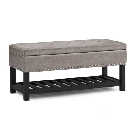 Lomond - Upholstered Storage Ottoman Bench - Furniture Home Direct