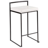 Fuji - Contemporary Style Stackable Counter Stool - Furniture Home Direct
