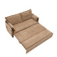 Pull Out Sofa Bed, Corduroy Convertible Sleeper Sofa Couch, Side Storage, And USB / C - Type Charging Ports Chair - Furniture Home Direct