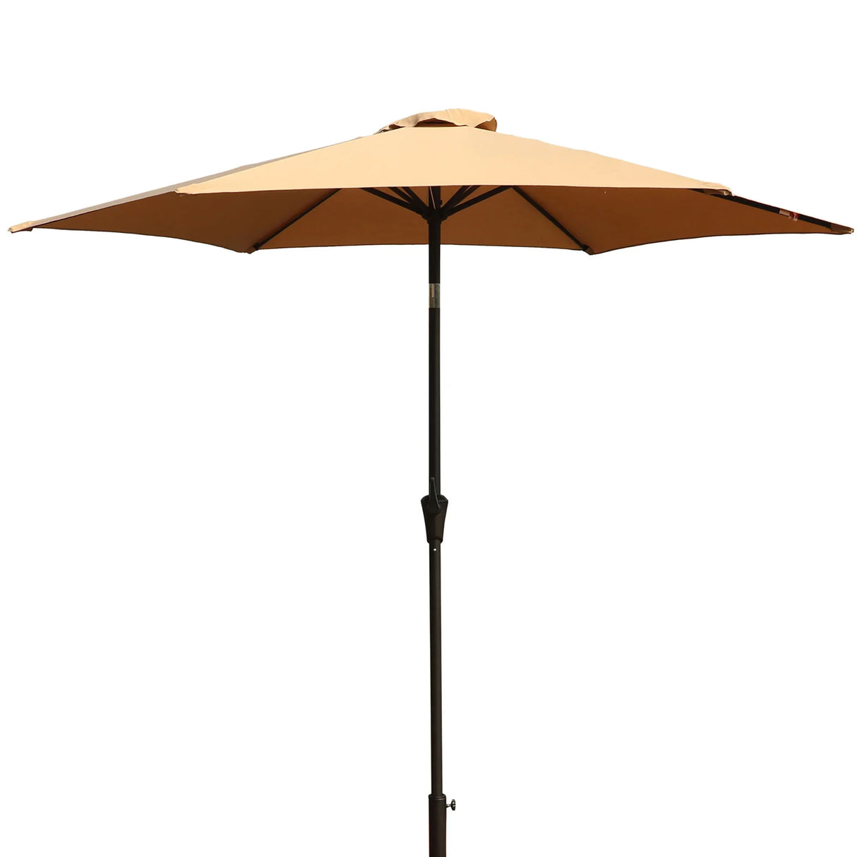 9' Pole Umbrella With Carry Bag - Taupe - Furniture Home Direct