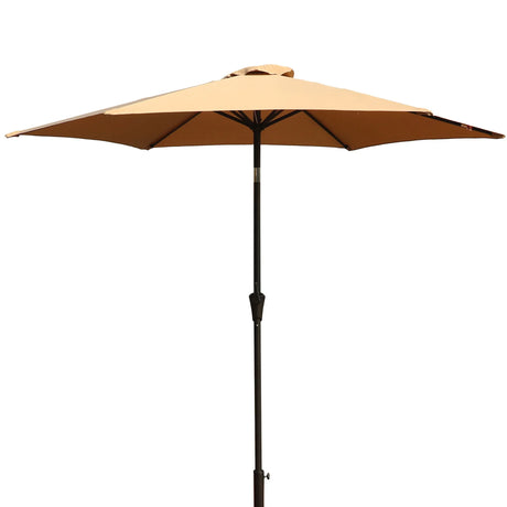 9' Pole Umbrella With Carry Bag - Taupe - Furniture Home Direct