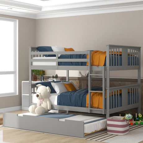 Bunk Bed With Ladder For Bedroom, Guest Room Furniture - Furniture Home Direct