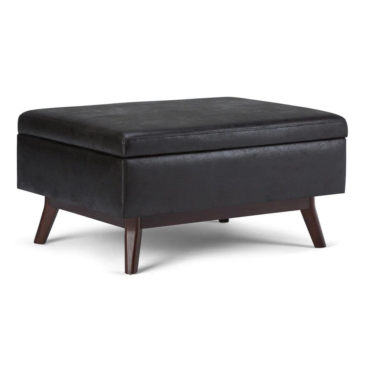 Owen - Upholstered Rectangular Storage Ottoman - Furniture Home Direct