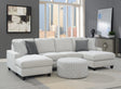 Ranger - Round Ottoman - Gray - Furniture Home Direct