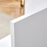 Coffee Table With X Leg Design For Living Room White - Furniture Home Direct