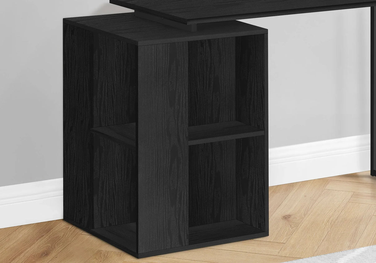 Computer Desk, Home Office, Left, Right Set-Up, Storage Shelves, Work, Laptop, Contemporary, Modern - Furniture Home Direct