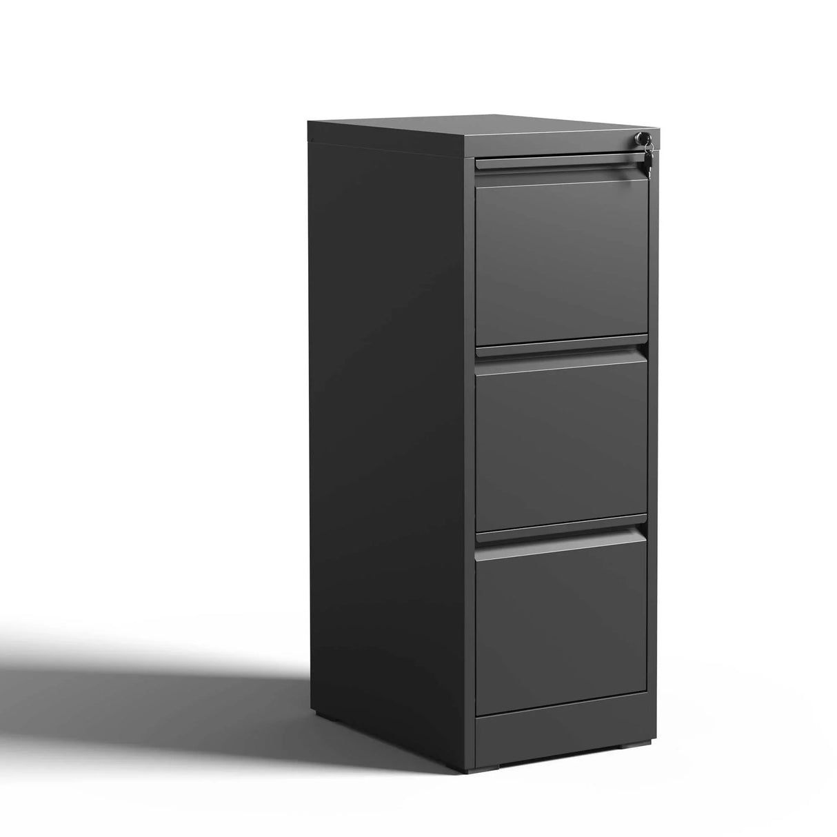 Steel Drawer Vertical File Cabinet With Lock For A4 Legal / Letter Size - Furniture Home Direct