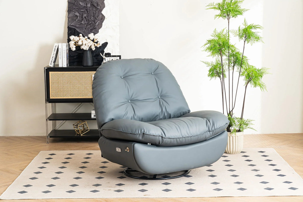 Power Recliner Swivel Glider USB Charger With Bluetooth Music Player, Sleep, Working, Game And Leisure - Furniture Home Direct