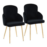 Dahlia - Contemporary Dining Chair (Set of 2) - Furniture Home Direct