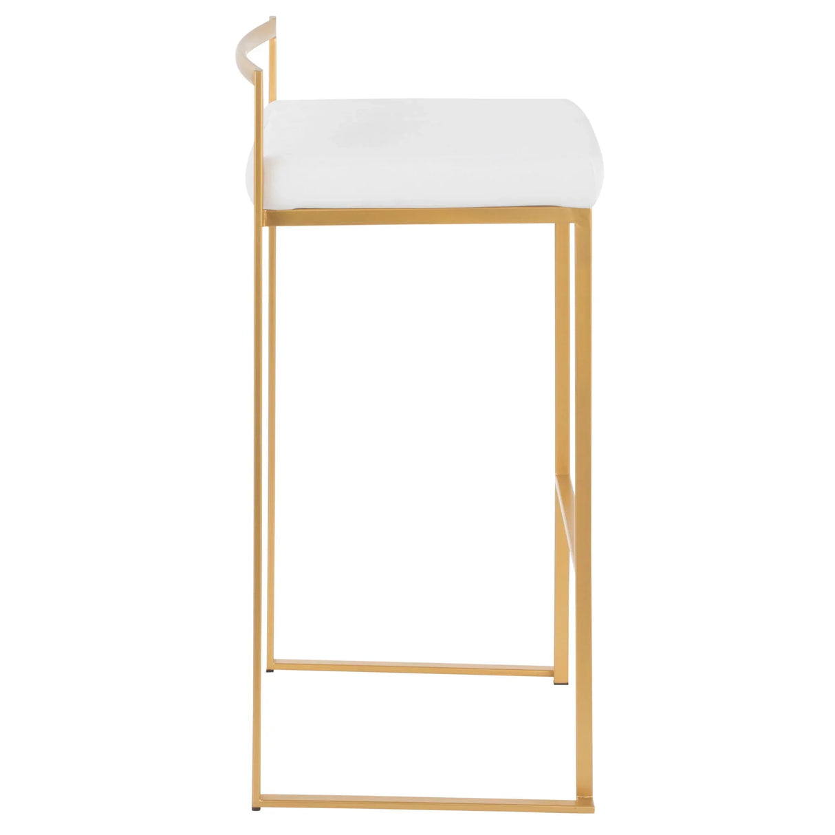 Fuji - Contemporary / Glam & Quality Construction Barstool - Furniture Home Direct