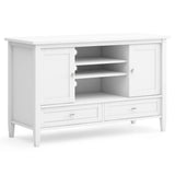 Warm Shaker - Transitional Style TV Media Stand - Furniture Home Direct