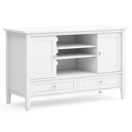 Warm Shaker - Transitional Style TV Media Stand - Furniture Home Direct