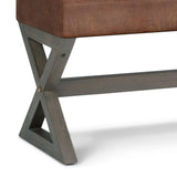 Salinger - Large Upholstered Ottoman Bench - Furniture Home Direct