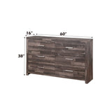 Juniper - Dresser - Dark Brown - Furniture Home Direct