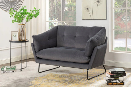 Karla - Contemporary Loveseat - Furniture Home Direct