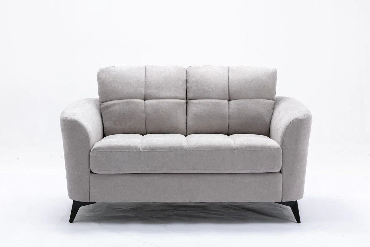 Callie - Woven Fabric Loveseat - Furniture Home Direct