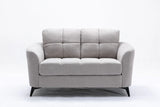 Callie - Woven Fabric Loveseat - Furniture Home Direct