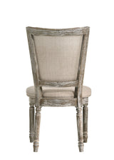 Gabrian - Two Tone, Reclaimed Side Chair (Set of 2) - Beige / Gray - Furniture Home Direct