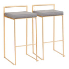 Fuji - Contemporary / Glam & Quality Construction Barstool - Furniture Home Direct